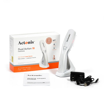 ACTONIS™ 18 DUAL ACTION LASERCOMB HairMax